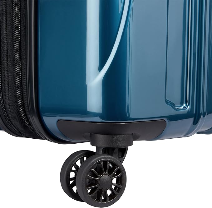 DELSEY PARIS Helium Aero Hardside Expandable Luggage with Spinner Wheels, Teal, 2-Piece Set (21/28)