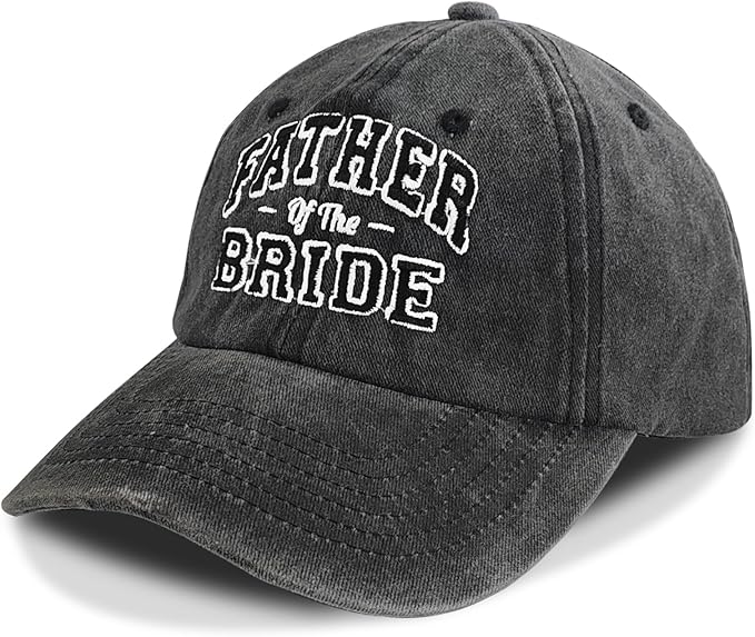 Bridal Shower Gifts for Bride Mother and Father, Adjustable Bride Hat for Wedding Engagement Bachelorette Party
