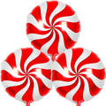 Candy Balloons Christmas Balloons Windmill Balloon Red Windmill Candy Balloon for Christmas Party Birthday Party Supplies Decorations Xmas New Year Party Decorations Ballons Party 3pcs