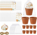 Ctosree 50 Sets Little Pumpkin Baby Shower Party Favors Thanksgiving Baby Shower Seed Packet for Guests Little Pumpkin is on the Way Gifts Self Adhesive Seed Packets Thanks Tag Organza Gift Bag