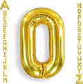 AULE 40 Inch Big Letter Balloon Gold O Large Foil Helium Alphabet Balloons A-Z for Birthday Anniversary Graduation New Year Party Decoration Supplies