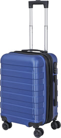 LEMY 21" Durable Hardside Carry On Luggage Scratch and Water Resistant Expandable Suitcase with 4 Double Spinner Wheels,TSA Lock for Family Vacation Travel