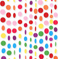 Oudain 4 Pcs Colorful Felt Garland Party Decorations 13 ft Circle Dots Fabric Round Hanging Rainbow Decorations for Birthday Wedding Baby Shower Classroom Streamers Party Supplies