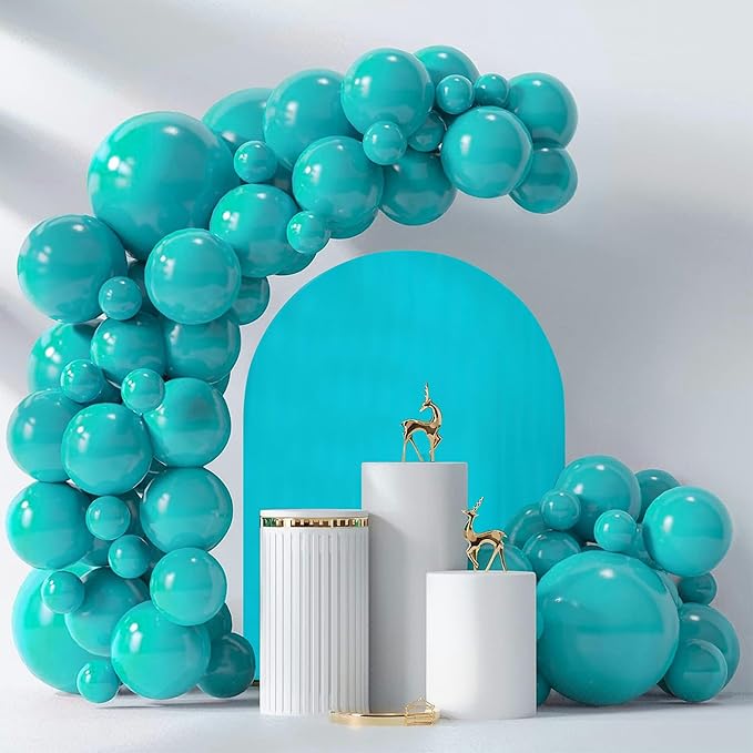 Arch Covers,Arch Backdrop Stand Fitted Cover for Wedding Birthday Party Ceremony Banquet Decoration(7.2FT&6FT,Sky Blue,Cover Only)