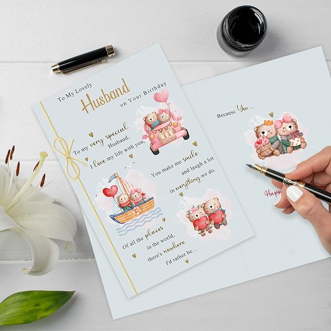 Funny Birthday Card Gifts for Men Husband Boyfriend, Perfect Mens Birthday Gifts Ideas, Bday Decorations for Men
