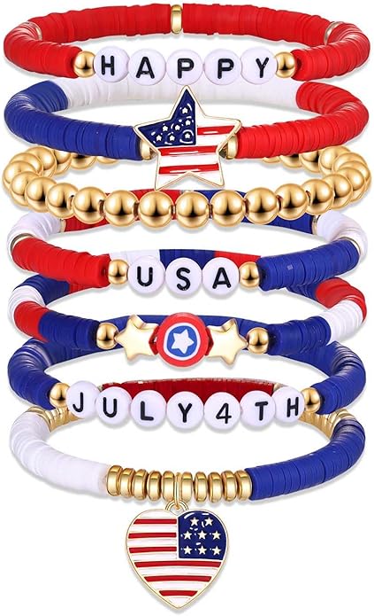 Surfer Heishi Bracelets for Women Stackable Rainbow Vinyl Disc Clay Beaded Stretch Bracelets Elastic Layering Friendship Bracelets Boho Summer Beach Jewelry