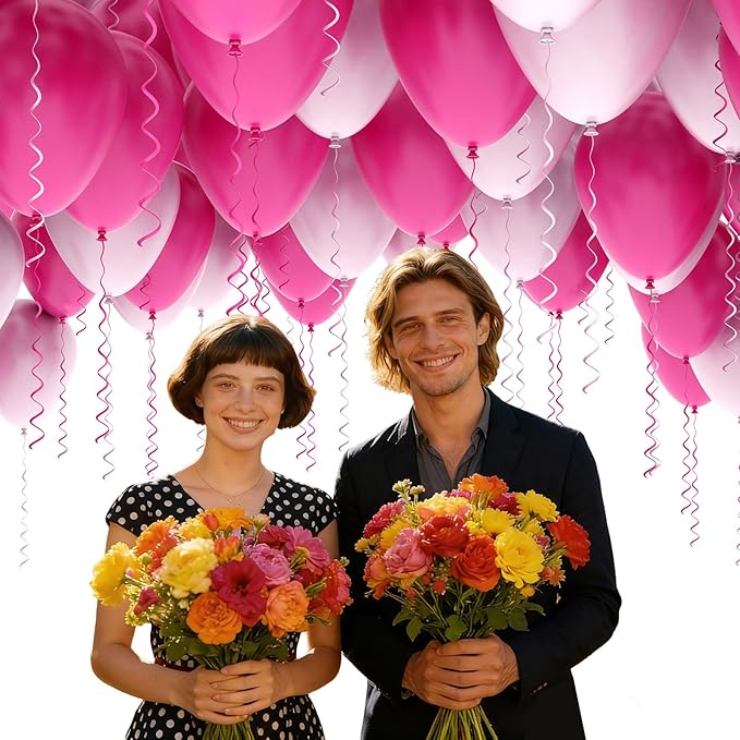7x5ft Balloon Backdrop, Suitable for Birthday Parties, Baby Showers, Team Gatherings, and Family Gatherings and Photography Background Cloth