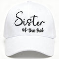 Adjustable Embroidered Hat for Bridal Shower Wedding Engagement Anniversary Honeymoon Newlyweds Couples Gifts