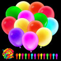 105pcs UV Neon Balloons 12inch Glow Party UV Black Light Balloons, Glow in the Dark for Birthday, Graduation, Baby Shower,Wedding, Anniversary Valentines Party Decorations