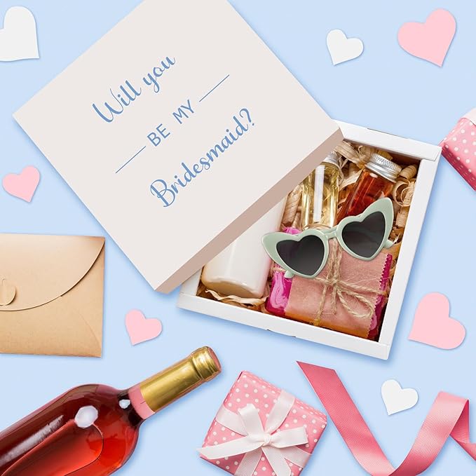 6 Pack Bachelorette Sunglasses Heart Shaped Sunglasses Vintage Heart Glasses for Women Wedding Party Decor