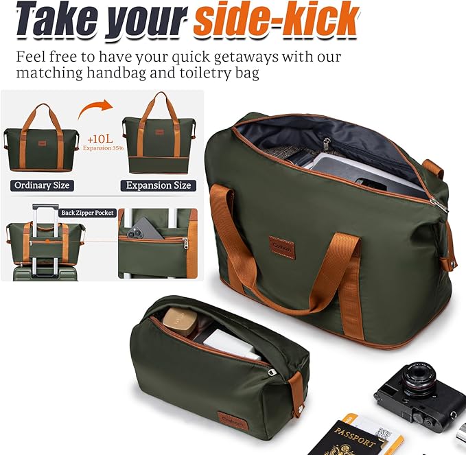 Cosbarn Luggage Sets 5 Piece Suitcases with Wheels, Suitcase Set ABS Hard Case Luggage with Spinner Wheels Durable Travel Luggage