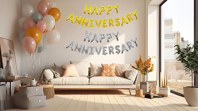Happy Anniversary Balloon Combination Happy Party Decoration Wedding Decoration