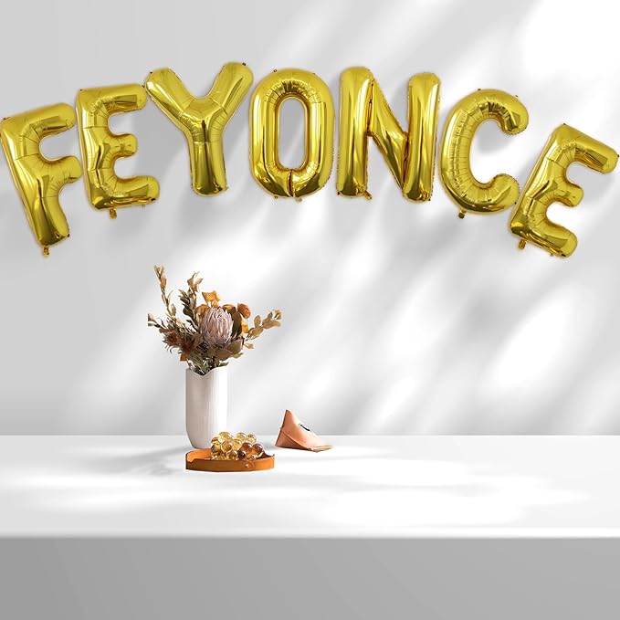 Letter Balloons Gold Party Balloon - 40 Inch Large Gold Letter F Balloon, Letter Balloon Birthday Decorations, Balloon for Women Men Anniversary Party Decorations Supplies