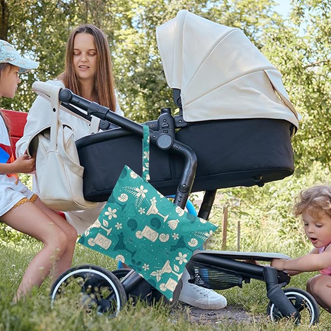 Beach Essentials, Wet Bag for Swimsuit Dirty Clothes Yoga Gym Diaper, Wet Dry Bag, Beach Vacation Essential for Travel Poor Bathing Summer Vibes