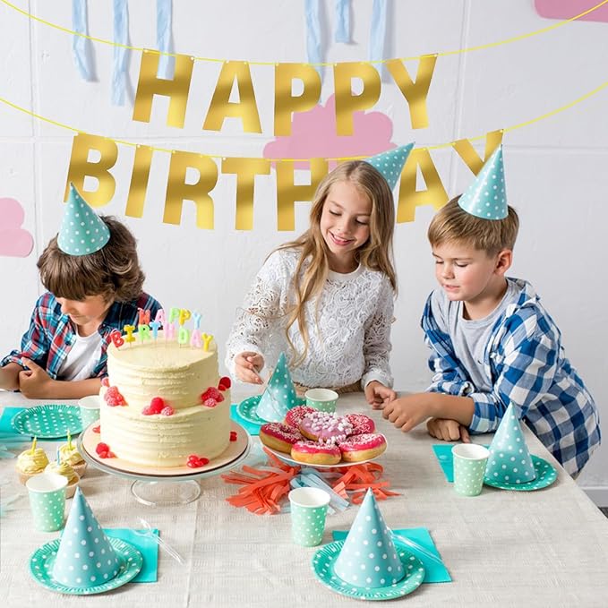 116 Pcs DIY Glitter Customizable Kit - Custom Including 111 Letters and Numbers, 3 Rope and 2 Threading Device for Personalized Decor - Women's Day Birthday Banner (Bright Gold)