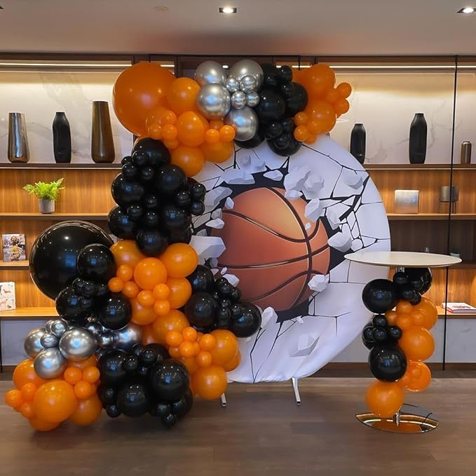 18 Inch Orange Balloons - 35Pcs Large Thick Orange Balloons Big Round Orange Latex Balloons for Birthday Baby Shower Wedding Graduation Orange Summer Themed Party Decorations