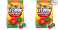LIFE SAVERS Hard Candy Bag 5 Flavors, Hard Candy Individually Wrapped for Goodie Bags, Road Trips, Treats, Offices, Celebrations, 50-Ounce Party Size (Pack of 2)