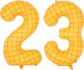 40-Inch Large Number Balloon Toy Inspired Story Matte Yellow Birthday Balloon Western Rodeo Party Supplies Boy Girl Story Anniversary Kids Birthday Party Cowboy Farm Themed Baby Welcome Decorations