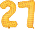 40-Inch Large Number Balloon Toy Inspired Story Matte Yellow Birthday Balloon Western Rodeo Party Supplies Boy Girl Story Anniversary Kids Birthday Party Cowboy Farm Themed Baby Welcome Decorations