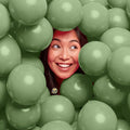 AFTERLOON® Biodegradable Mini Balloons 50 pcs Sage Green 5 Inch, Matte Color Thickened Extra Strong Latex Helium Float, Baby Shower Gender Reveal Garland Arch Wedding Birthday Party Decorations