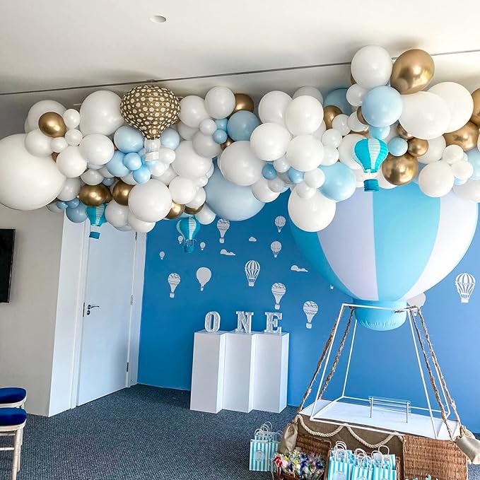 105pcs White Balloons 12inch Party Balloons for Birthday Baby Shower Graduation Wedding Anniversary Party Decorations