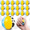 24 PCS Toy Inspire Game Party Stress Balls for Kids Party Favors, 1.57 Inch Anxiety Relief Fidget Sensory Toys, Toy Theme Squeeze Balls Bulk for Birthday Goodie Bags, Carnival Gifts & Classroom Prizes