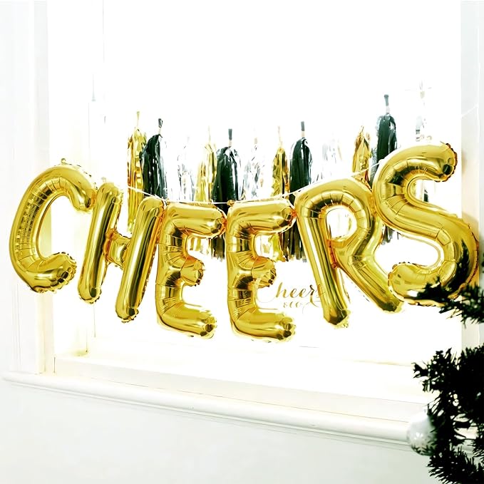 Letter Balloons Gold Party Balloon - 40 Inch Large Gold Letter C Balloon, Letter Balloon Birthday Decorations, Balloon for Women Men Anniversary Party Decorations Supplies