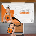 Custom Happy Birthday Vinyl Banner Sign, Personalized Party Backdrop, Gift, and Decoration - From NiceMemoryLLC. (Style-06)