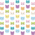 Xinnun 8 Pcs Cat Dollhouse Party Decorations Cute Pet Theme Hanging Banners Cutouts Doll of House Hanging Garland Doll House Wall Decoration for Pet Themed Birthday Decor Supplies (Cat)