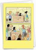 NobleWorks - Funny Birthday Greeting Card with 5 x 7 Inch Envelope (1 Card) Bday Adult Lemonade C7927BDG