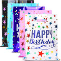 ZGORENDZ 30 Pcs Party Favor Bags for Kids Birthday Assorted Colors Goodie Gift Bags for Girls & Boys Birthday Party (6.7 * 9.7 inch)