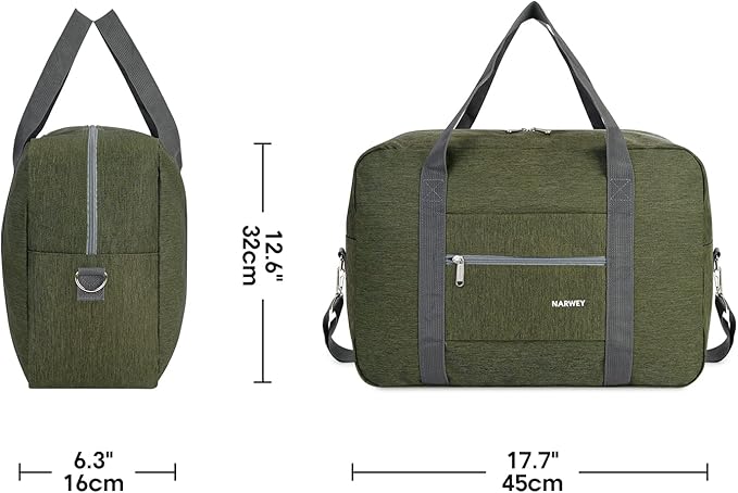 For Spirit Airlines Personal Item Bag Foldable Travel Duffel Bag Tote Carry on Luggage Duffle Overnight for Women and Men