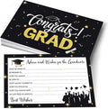 50Pack Graduation Advice Cards, Advice for the Graduate, Graduation Party Games Ideas Activities Supplies Graduate Decorations Favor Grad Celebration Party Supplies for High School/College/Senior School
