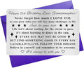 Granddaughter 21st Birthday Cards, 21 Year Old Birthday Gifts for Her, Happy Age 21 Bday Decorations