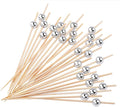 Cocktail Picks, 100PCS Toothpicks for Appetizers, Appetizing Skewers for Charcuterie Fruits and Party Decoration - 4.7 inch