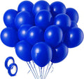 Blue Balloons Blue Party Decorations 100 Pack 12 inch Round Royal Blue Balloons for Birthday Graduation Baseball Nautical 4th of July Independence Memorial Day Patriotic Party Decorations
