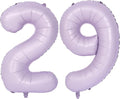 40 In Matte Purple Number Balloons Helium Foil Mylar Balloon Birthday Party banquet Decoration Digital 29