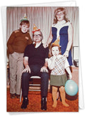 NobleWorks - 1 Happy Birthday Card with Envelope - Funny Photos, Birthday Humor Notecard - Family Party C6417BDG-US