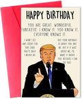 Funny Birthday Card for Women Men, Humorous Birthday Gifts Card for Dad or Mom, Birthday Decorations for Husband Wife, Unique Bday Gifts Ideas for Him Her