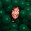AFTERLOON® Biodegradable Mini Balloons 50 pcs Dark Green 5 Inch, Matte Color Thickened Extra Strong Latex Helium Float, Baby Shower Gender Reveal Garland Arch Wedding Birthday Party Decorations