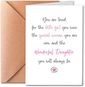 Funny Birthday Card For Daughter, Special Birthday Card For Daughter, You Will Always Be a Wonderful Daughters, Happy Birthday Card