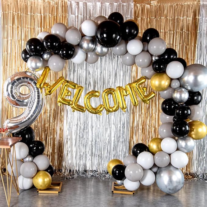 Restaurantware-Balloonify 16 Inch Letter Balloon, 1 Alphabet Party Balloon - Letter L, Self-Sealing, Gold Foil Mylar Finish, Hanging Loop, Decoration For Birthday, Wedding, Or Graduation