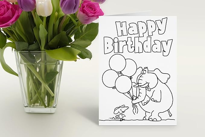 Stonehouse Collection | Kids Color-In Greeting Cards for All Occasions | Birthday, Thank You, Christmas, Halloween, Thanksgiving, Valentine's Day | Fun & Creative DIY Cards for Children (Holiday Assorted)