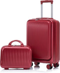 20/14 Inch Hardside Luggage, Lightweight Durable Suitcases with Spinner Wheels
