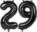 40 Inch Black Number 29 Digital Balloon,Jumbo Mylar Foil Helium Balloon for 29 Balloons for Birthday Party,Wedding Anniversary Party Decorations