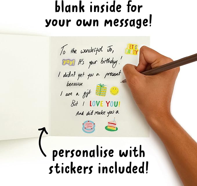 CENTRAL 23 Son Birthday Cards from Mom and Dad - Funny Birthday Card For Son Adult- Jokes Prank For Men - Hilarious Gifts For Him - Comes With Fun Stickers