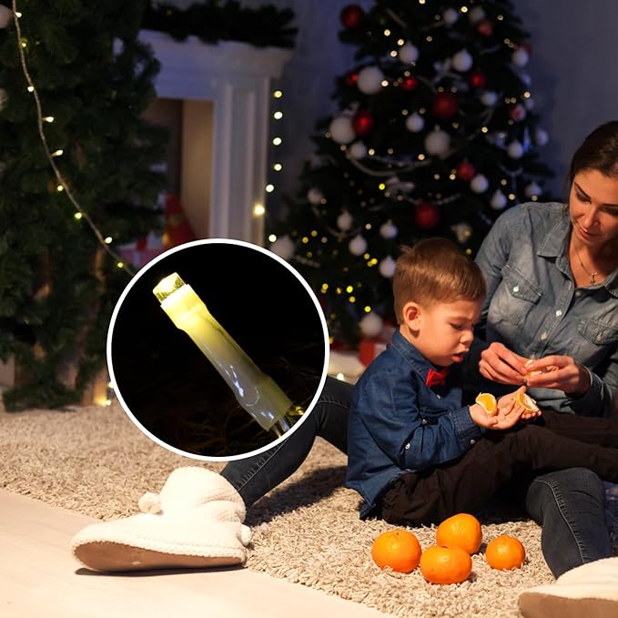 Christmas Decoration Lights, Outdoor Christmas String Lights 320 LED 11.5 Ft Waterfall Tree Light with Big Star Topper 8 Light Modes for Xmas New Year Holiday Garden Yard Indoor Outdoor Decor