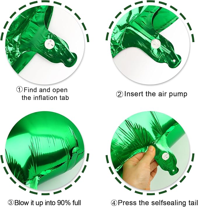 Green Number 27 Birthday Balloon 40 Inch, Digital Balloons for 27 Party Celebration Decorations Supplies, Mylar Foil Numbers Balloon for 27th Wedding Anniversary