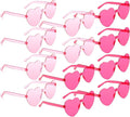 Heart Sunglasses 2 Pairs Heart Shaped Sunglasses Womens Heart Glasses Rave Sunglasses for Women Party Favors
