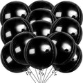 KatchOn, Huge Black Balloons - 22 Inch, Pack of 12 | Round 4D Foil Balloon | Black Birthday Party Decoration | Black Graduation Decorations 2026 | Mylar Balloons For Bachelorette, Baby Shower